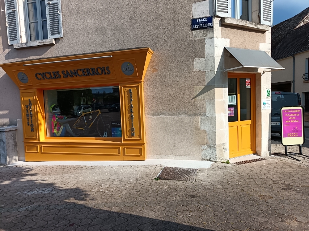 Cycles Sancerrois: location en entretien de vélos