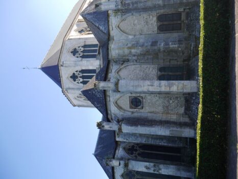 Abbatiale Saint-Satur chevet ©Cécile Frei