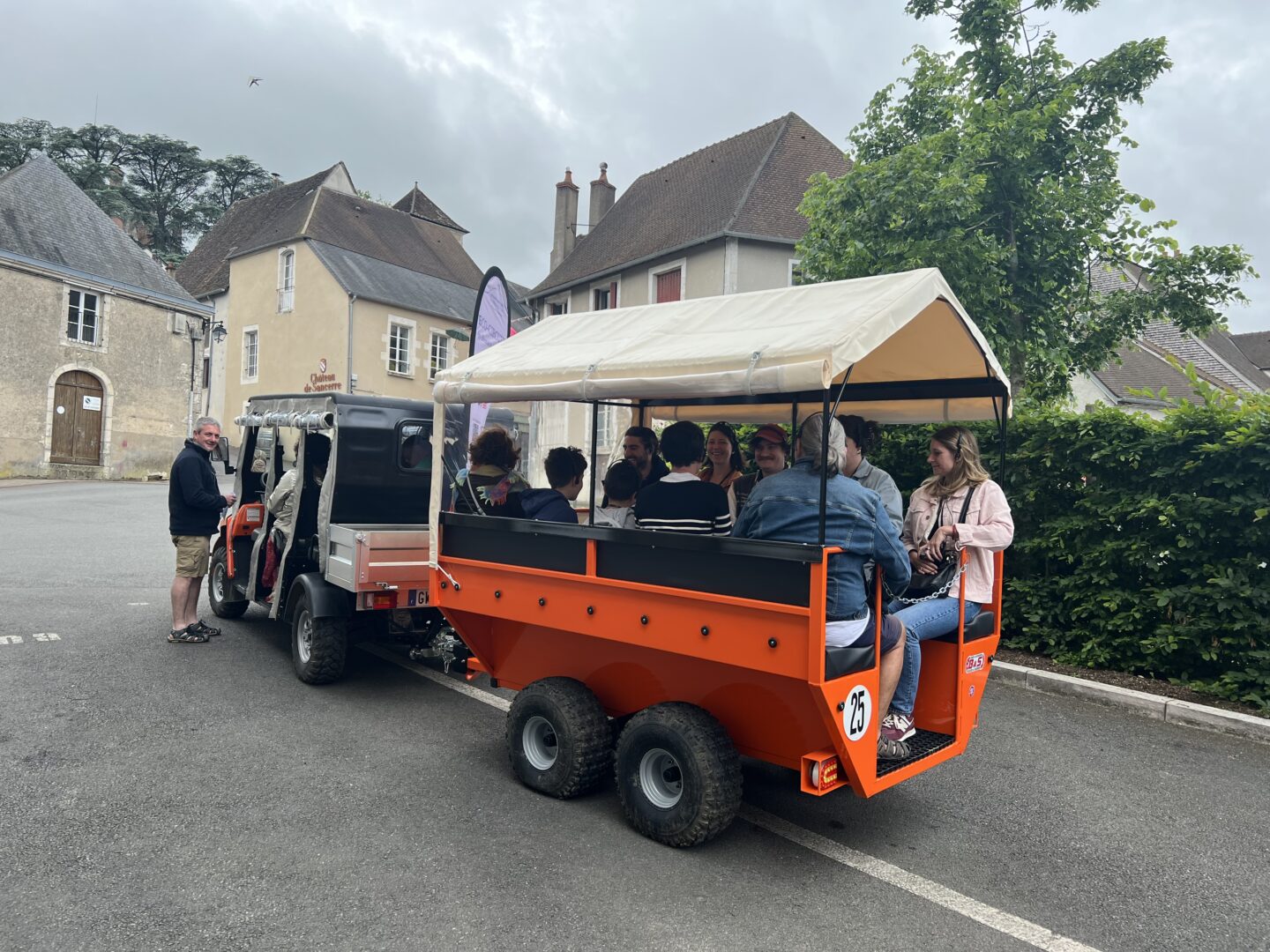 Éco-circuits audioguidé en voiturette electrique